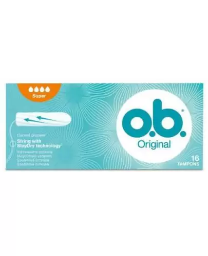 OB Original Super tampony higieniczne 16 sztuk zdjęcie