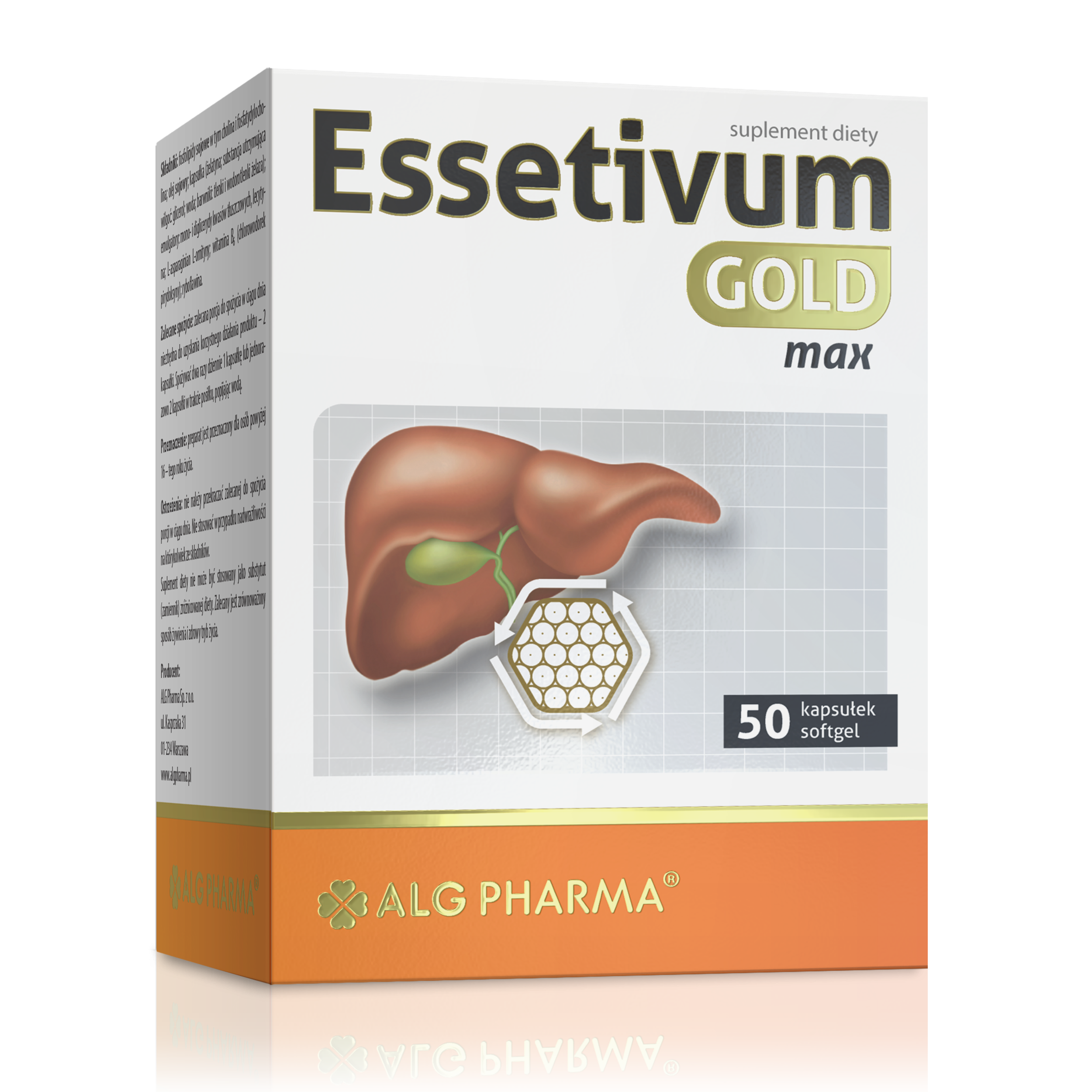 Essetivum Gold Max, kapsułki, 50 sztuk zdjęcie