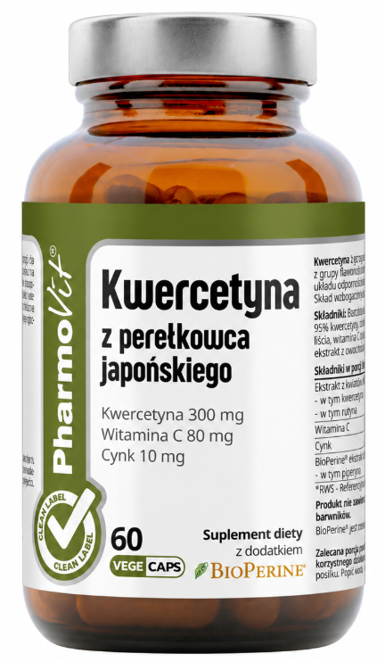 Pharmovit Kwercetyna z perełkowca japońskiego, 60 kapsułek zdjęcie