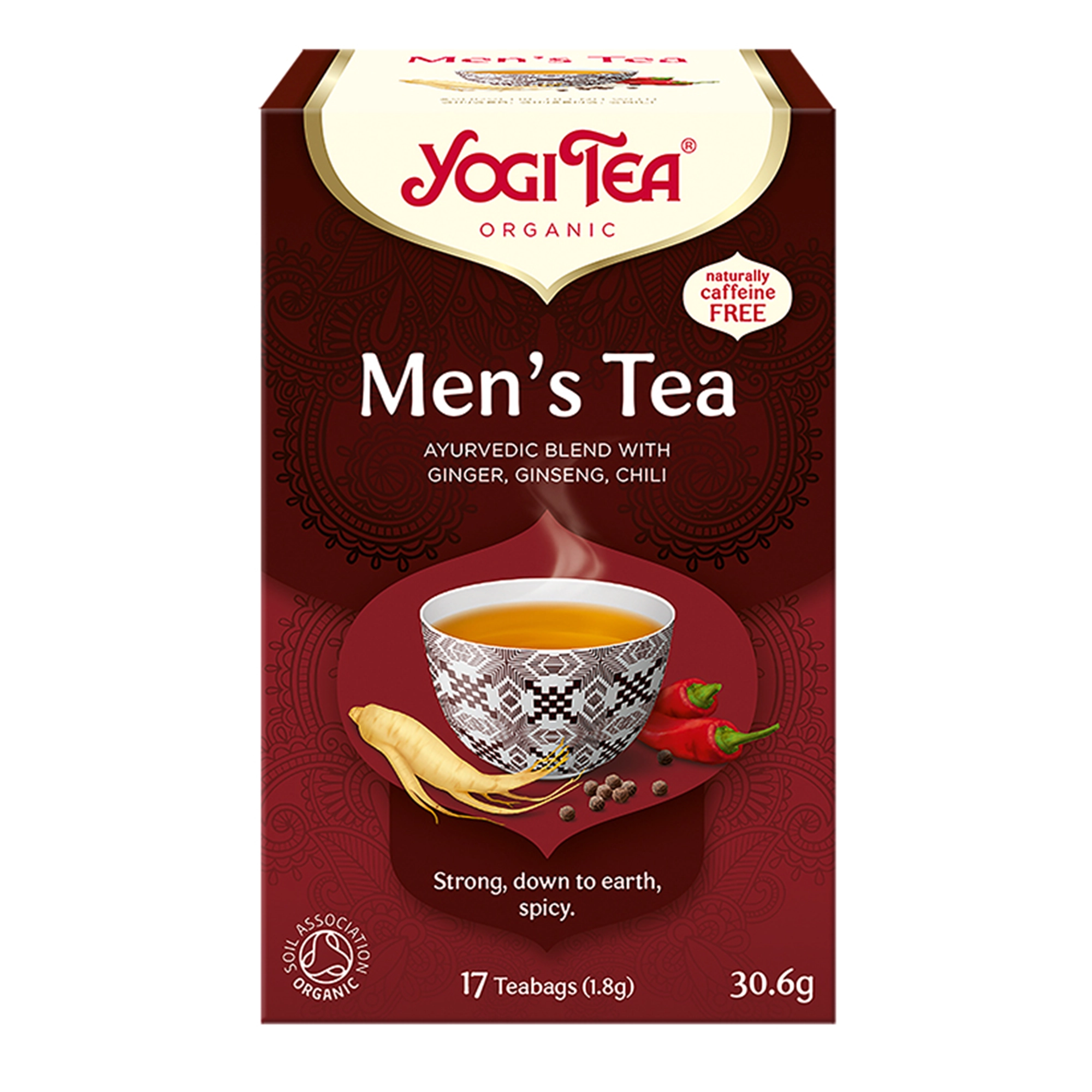Yogi Tea Organic MEN'S TEA Dla mężczyzny BIO - 17 sasz. zdjęcie