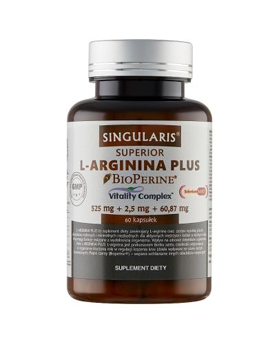Singularis Superior L-Arginina Plus  - 60 kapsułęk zdjęcie