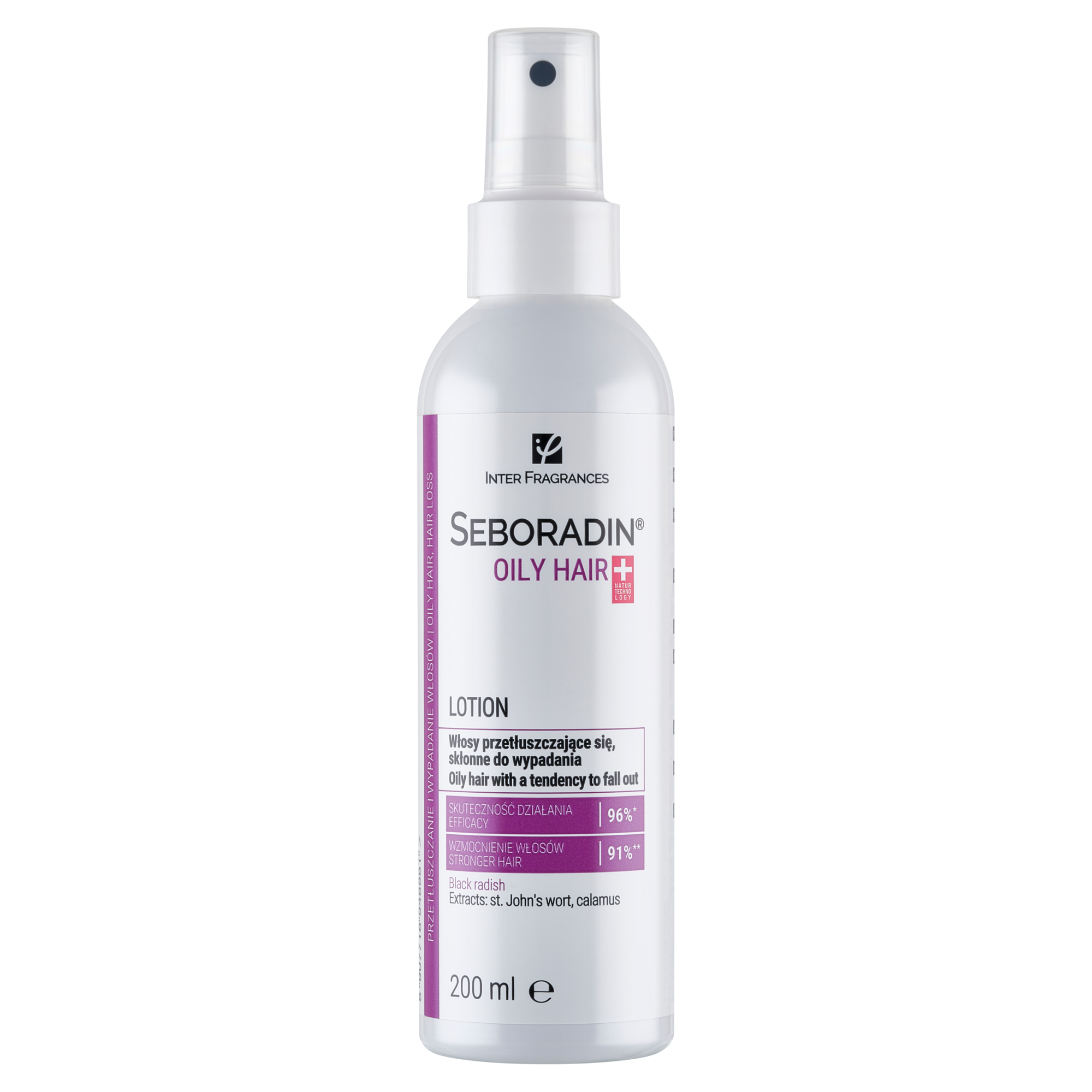Seboradin Oily Hair lotion do włosów przetłuszczających się i skłonnych do wypadania 200 ml zdjęcie