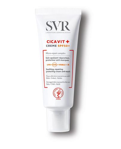 SVR CICAVIT+ Krem kojąco regenerujący SPF50+ - 40 ml - cena, stosowanie, opinie  zdjęcie
