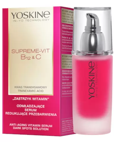 Yoskine Supreme Vit B12 & C odmładzające serum redukujące przebarwienia 30 ml zdjęcie