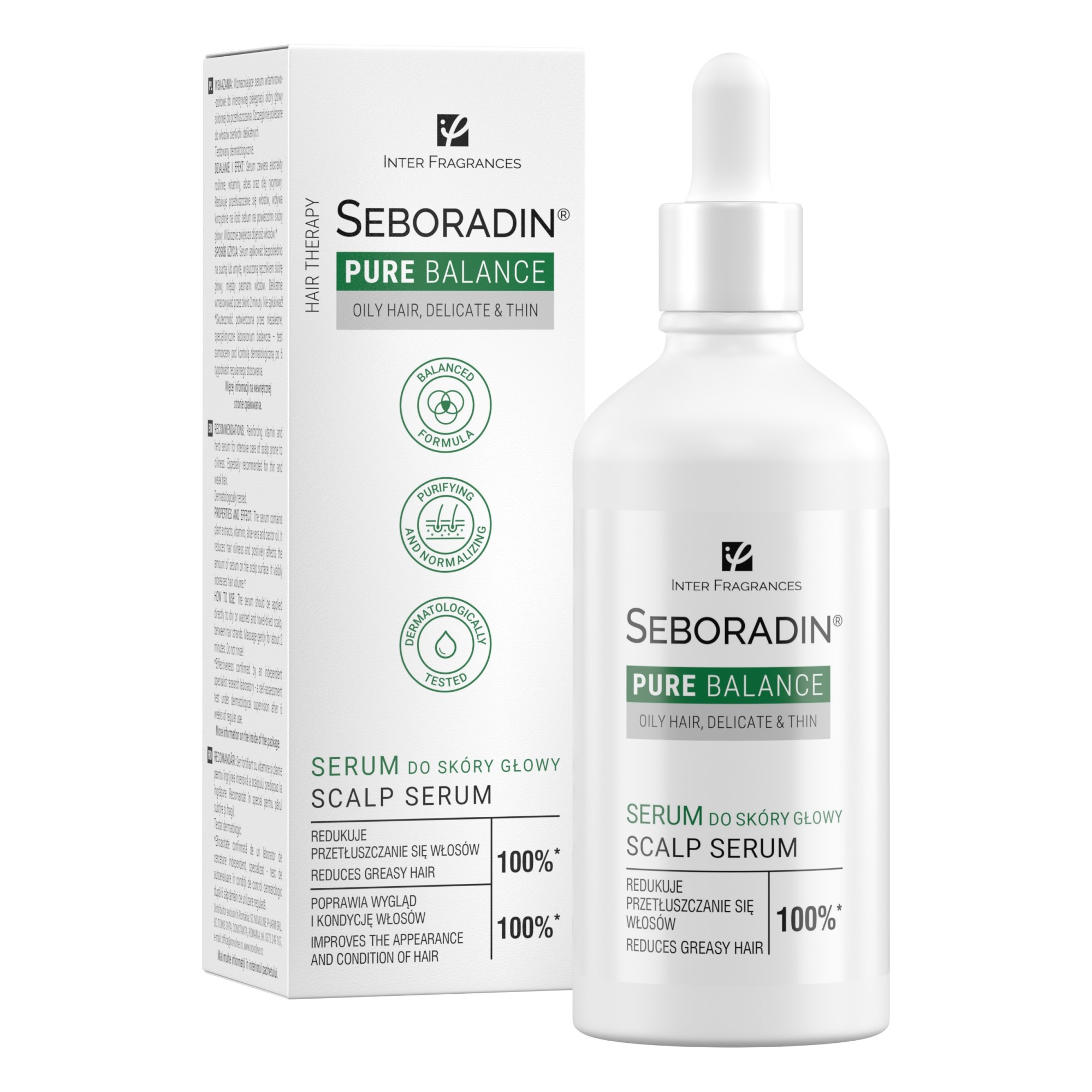 Seboradin Pure Balance, serum do skóry głowy, 100 ml zdjęcie