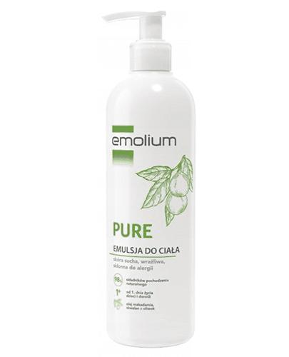 Emolium Pure Emulsja do ciała - 400 ml - cena, opinie, właściwości