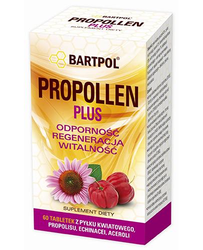 Propollen Plus - 60 tabl. - cena, opinie, dawkowanie zdjęcie