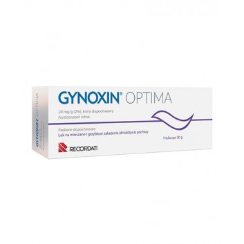 Gynoxin 20 mg/g (2%), na mieszane i grzybicze infekcje intymne, krem dopochwowy, 30 g, cena, opinie, stosowanie