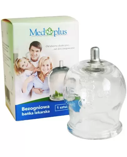 Med Plus, bezogniowe bańki lekarskie, 1 sztuka zdjęcie