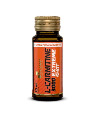 Olimp L-Carnitine 3000 Extreme Shot smak pomarańczowy, 25 ml [szkło] zdjęcie