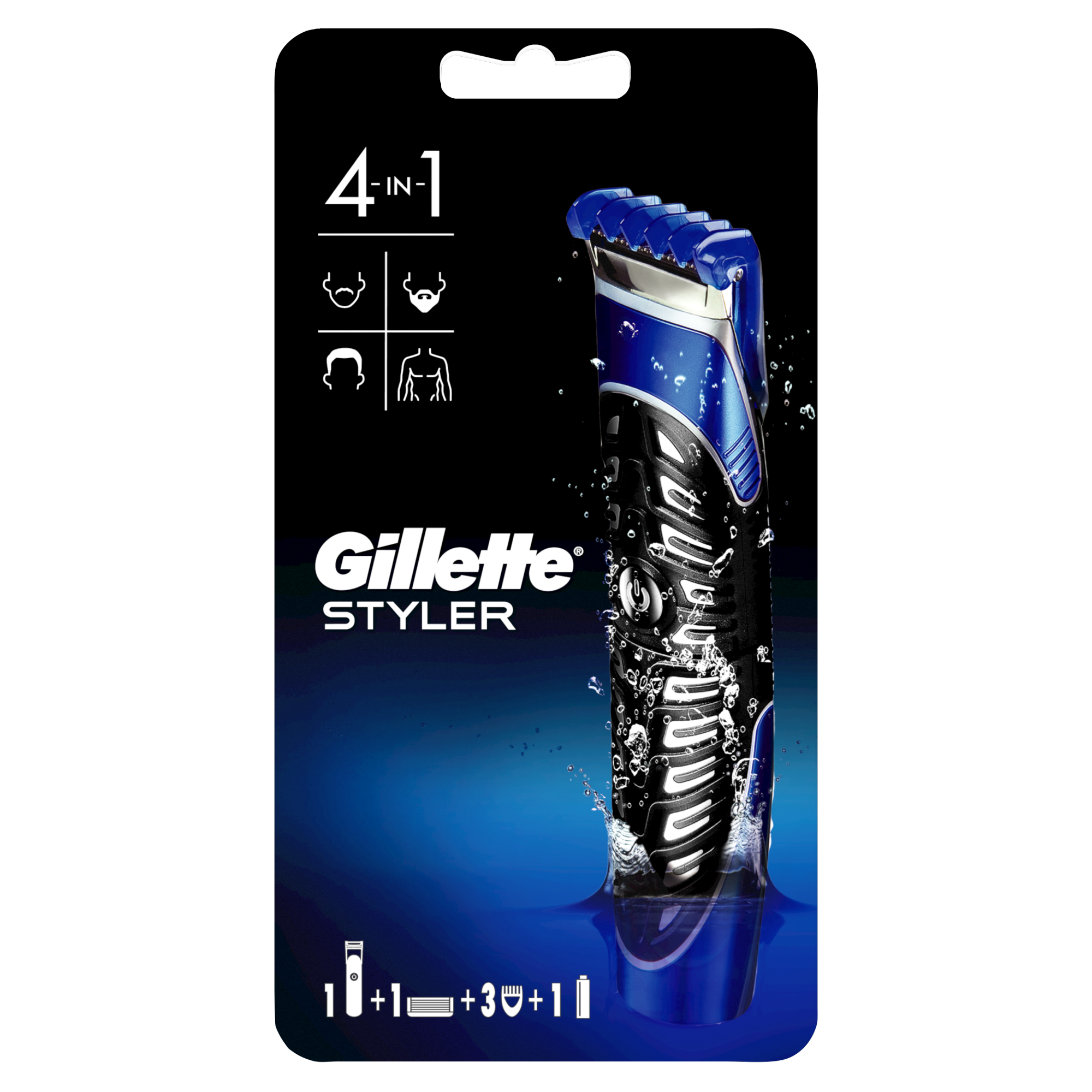 Gillette Fusion Proglide Maszynka 3 w 1, 1 szt., cena, opinie, właściwości zdjęcie