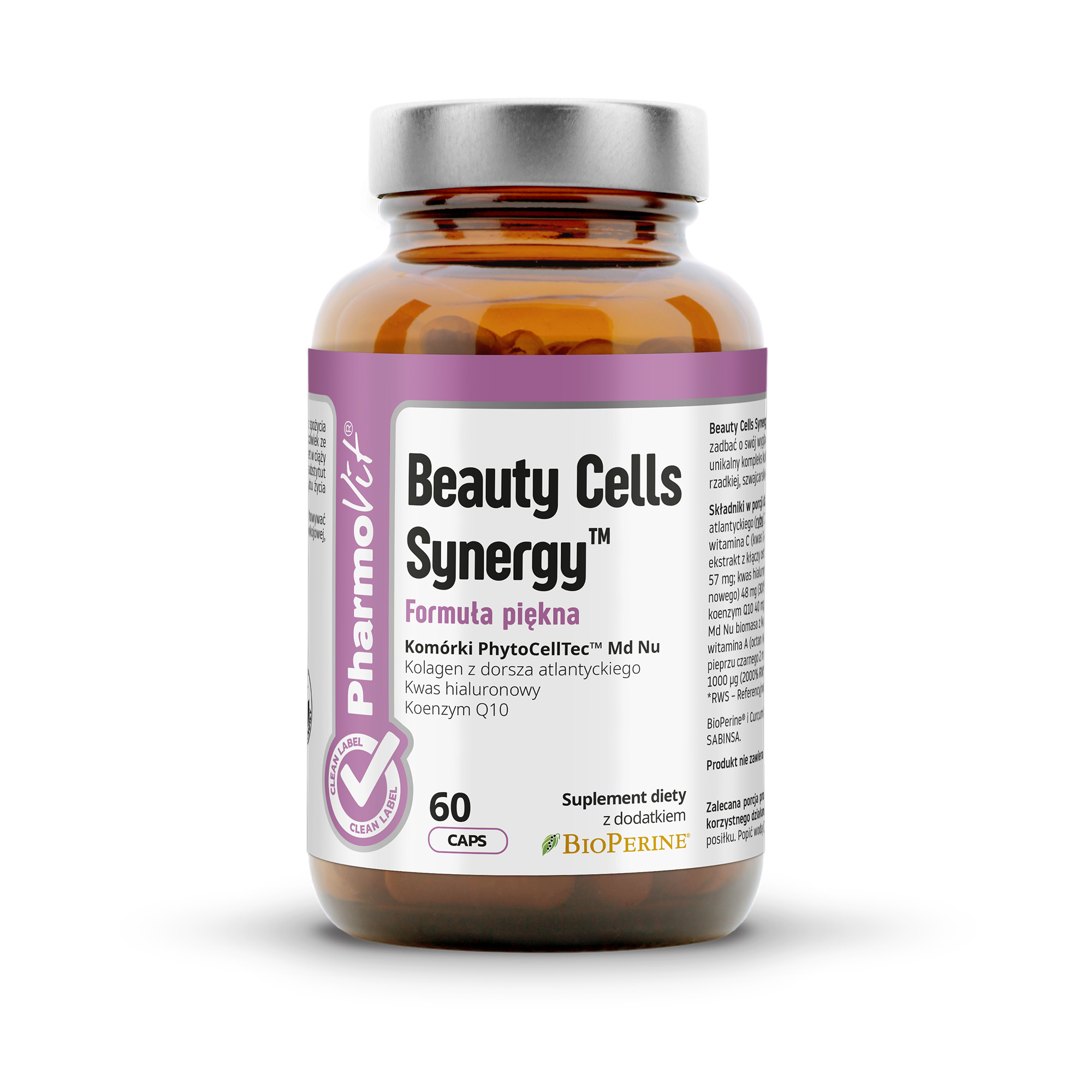 Pharmovit Beauty Cells Synergy™ Formuła piękna, kapsułki, 60 sztuk zdjęcie