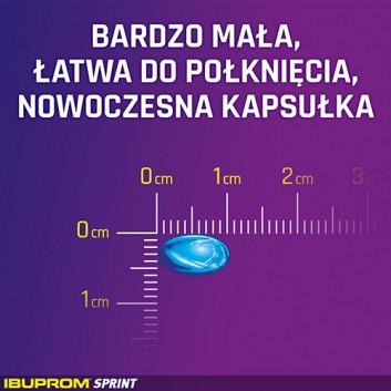 Ibuprom Sprint Caps, 200 mg, kapsułki miękkie, 24 sztuk