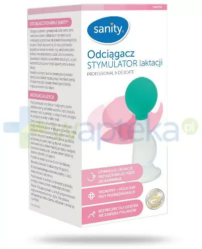 Sanity odciągacz stymulator laktacji 1 sztuka zdjęcie