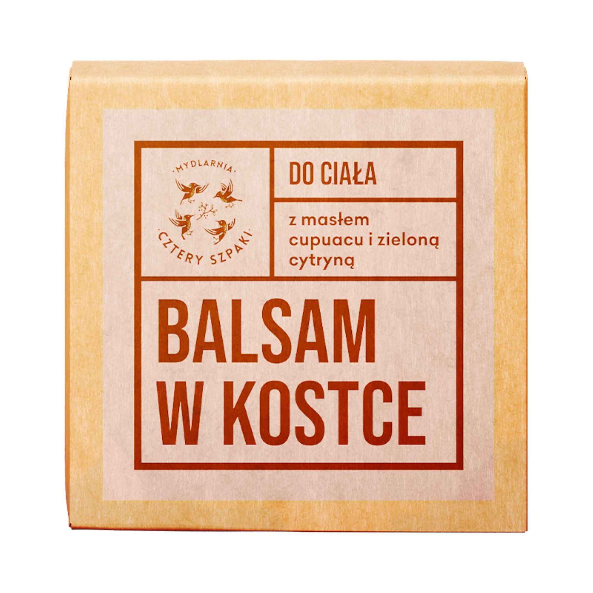 Mydlarnia Cztery Szpaki, Balsam do ciała w kostce, 75 g zdjęcie