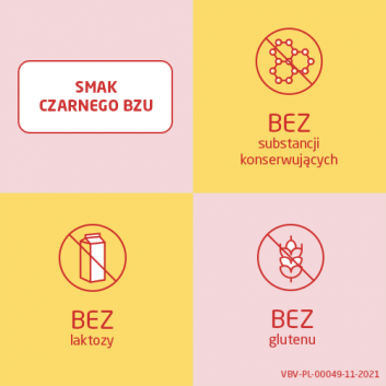 Vibovit Max Odporność, żelki, smak czarnego bzu, 50 sztuk