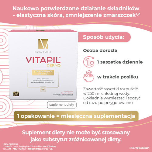 Vitapil Dermo Kolagenowy Lifting 30 saszetek