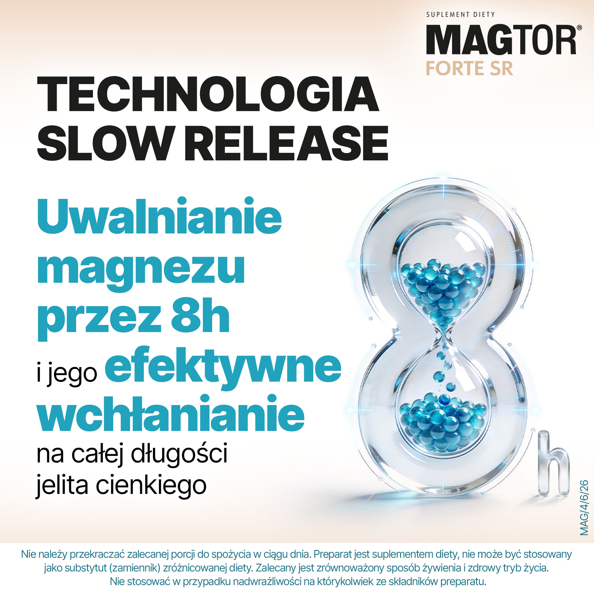 Magtor Forte SR, 60 tabletek