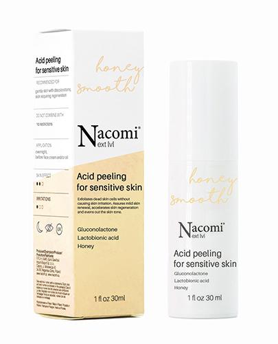 Nacomi Next Lvl Peeling Kwasowy Gluconacton i Kwas Laktobionowy 30 ml zdjęcie