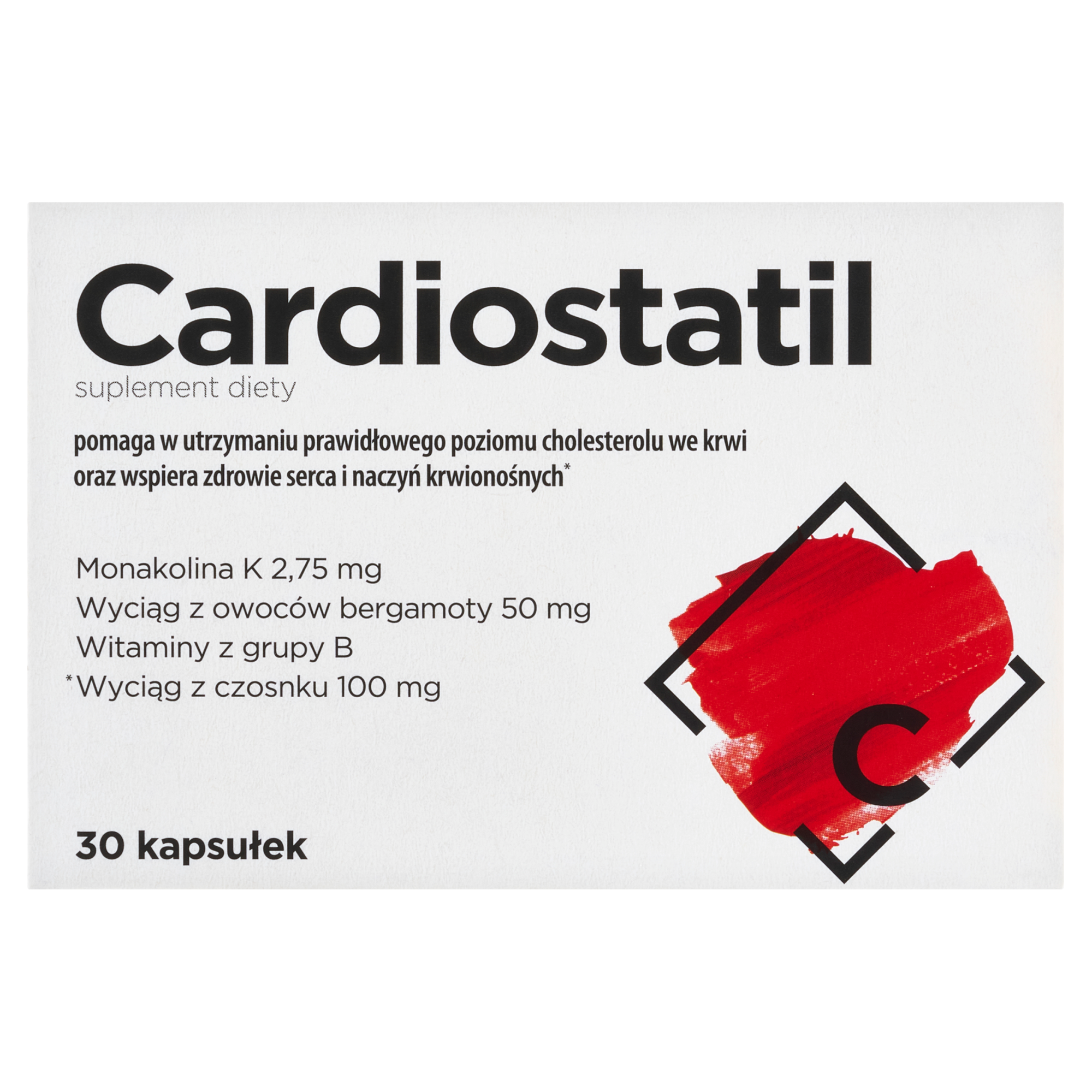 Cardiostatil, kapsułki, 30 sztuk  zdjęcie