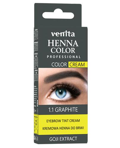 VENITA Kremowa Henna do brwi 1.1 Grafit, 30 g zdjęcie
