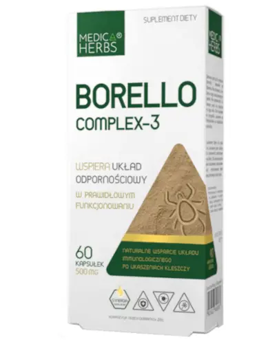 Medica Herbs Borello Complex-3 60 kapsułek zdjęcie