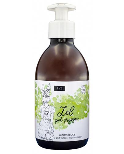 LaQ  Żel pod prysznic ujędrniający  z ekstraktem z kiwi i winogron  - 300 ml - cena, opinie, właściwości zdjęcie