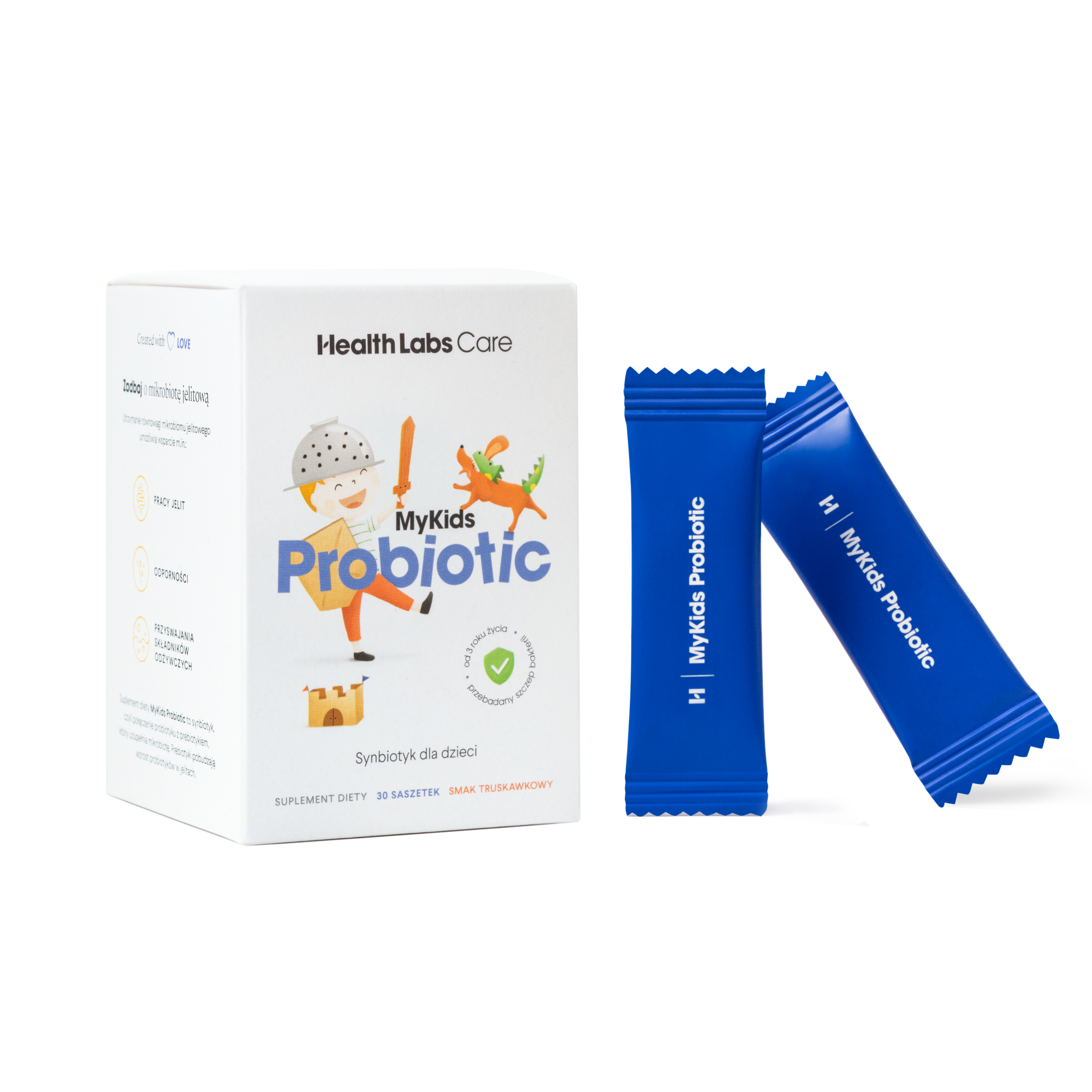 Health Labs Care, MyKids Probiotic, saszetki, 30 sztuk
