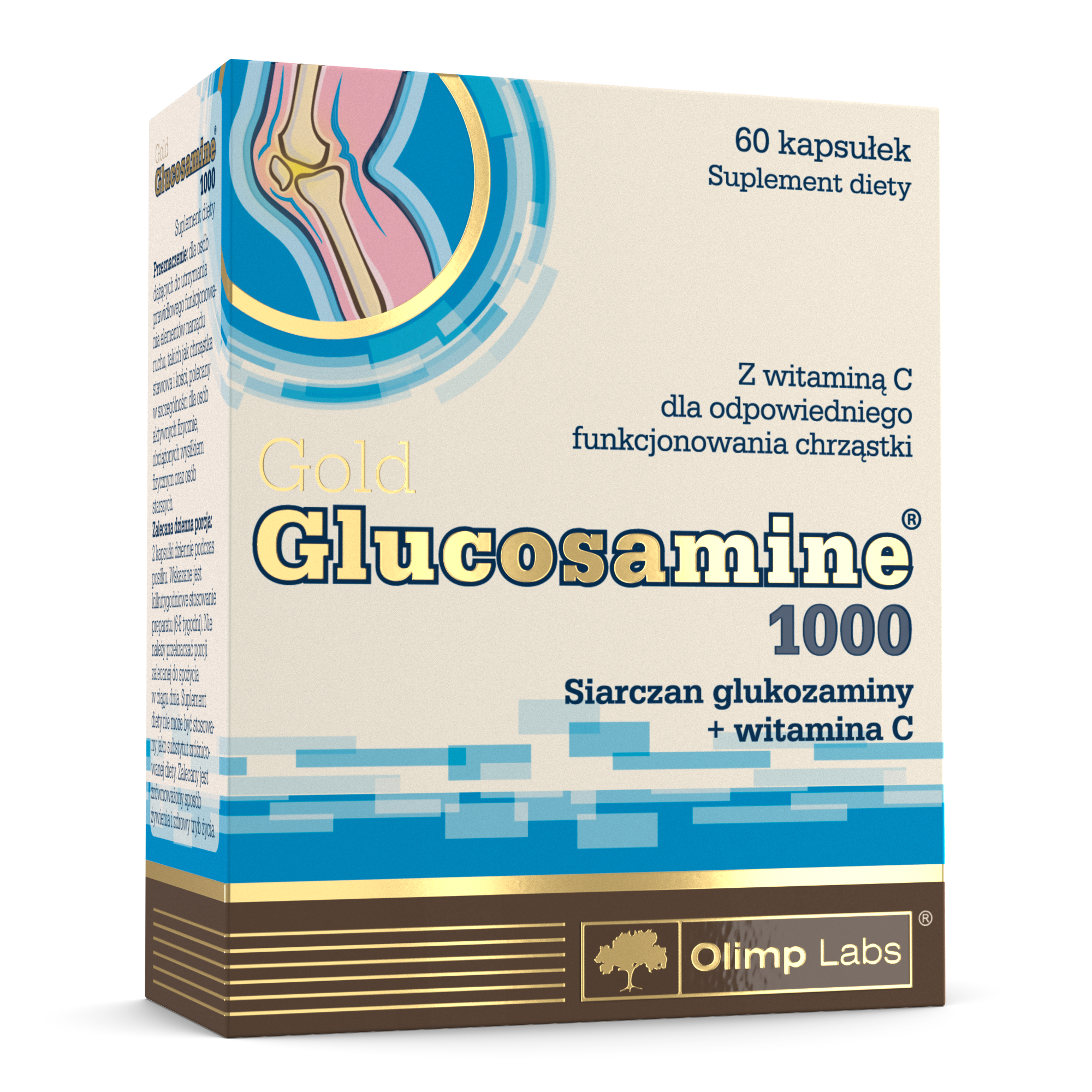 OLIMP GOLD GLUCOSAMINE 1000 - 60 kaps. zdjęcie