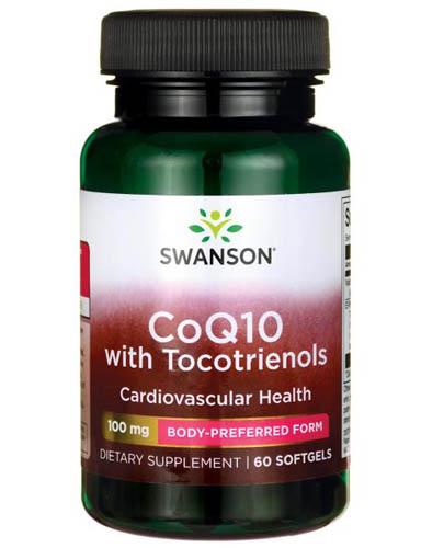 SWANSON Koenzym Q10 100 mg z Tokotrienolami 10 mg - 60 kaps.  zdjęcie
