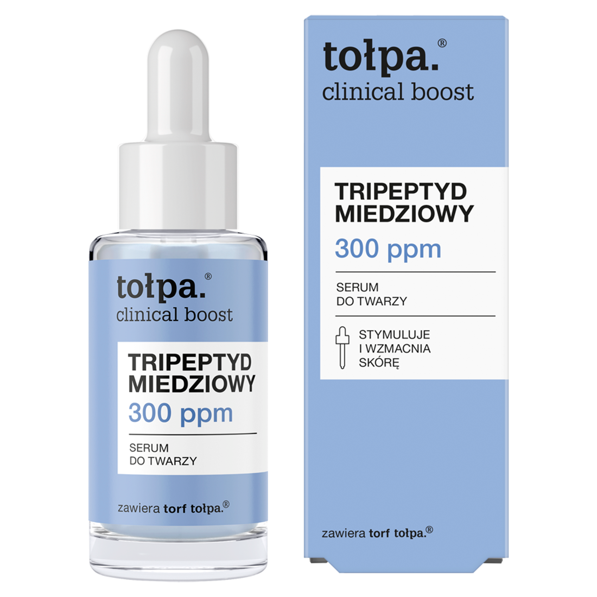 Tołpa Cilinical boost Tripeptyd Miedzany, Serum do twarzy, 30 ml zdjęcie
