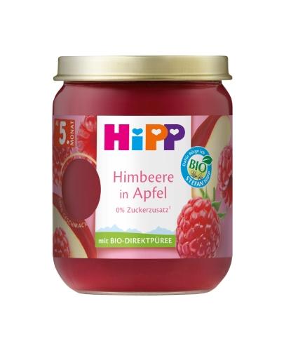 HiPP BIO Jabłka z malinami po 5. miesiącu, 160 g zdjęcie