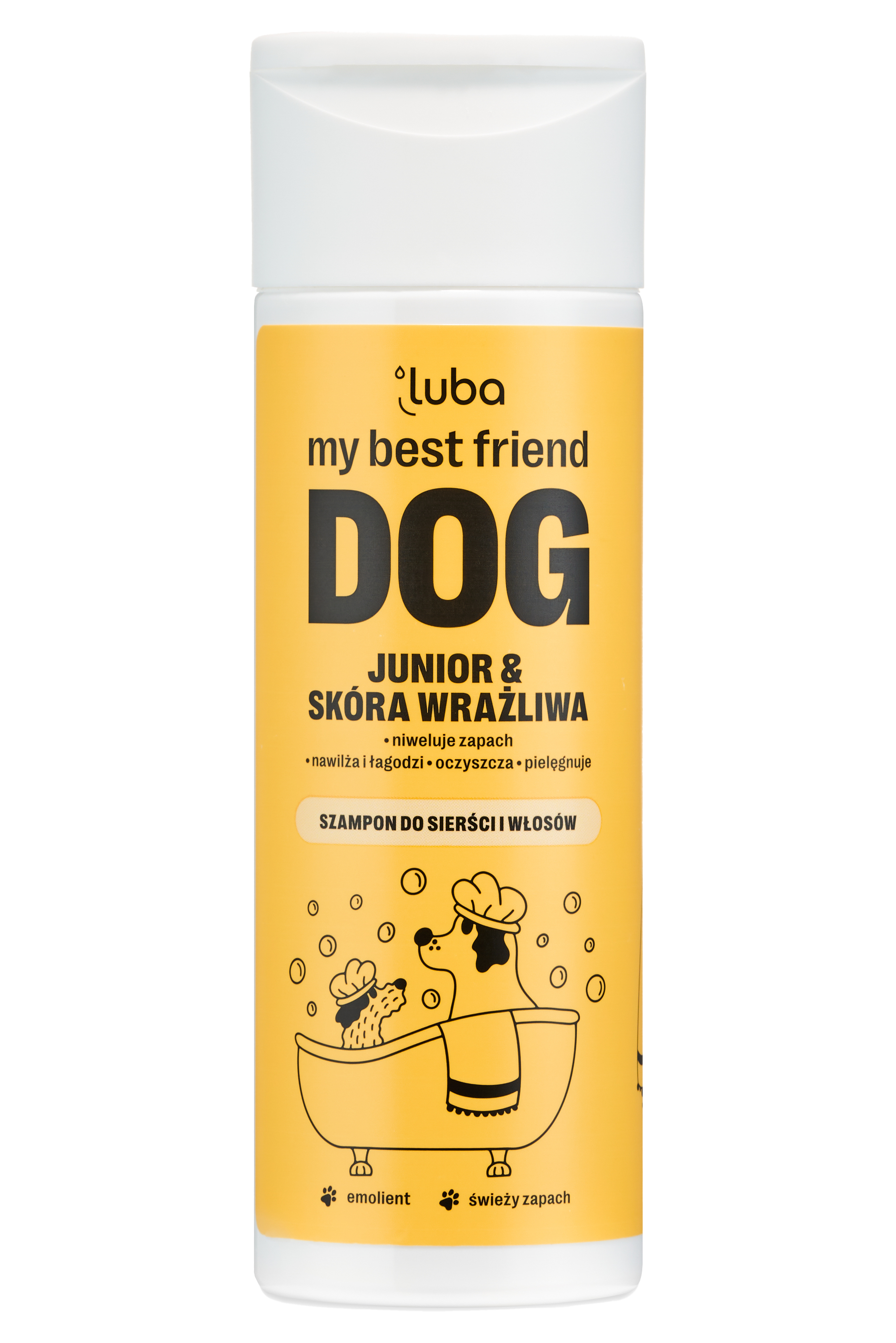 Luba my best friend DOG szampon dla juniorów i skóry wrażliwej, 200 ml zdjęcie