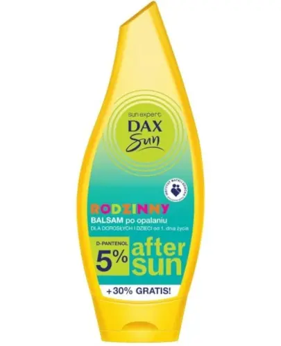 DAX Sun Rodzinny Balsam po opalaniu z D-pantenolem 5% 250 ml zdjęcie