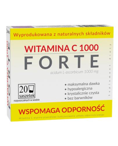 Uniphar, Witamina C 1000 Forte, 20 saszetek zdjęcie