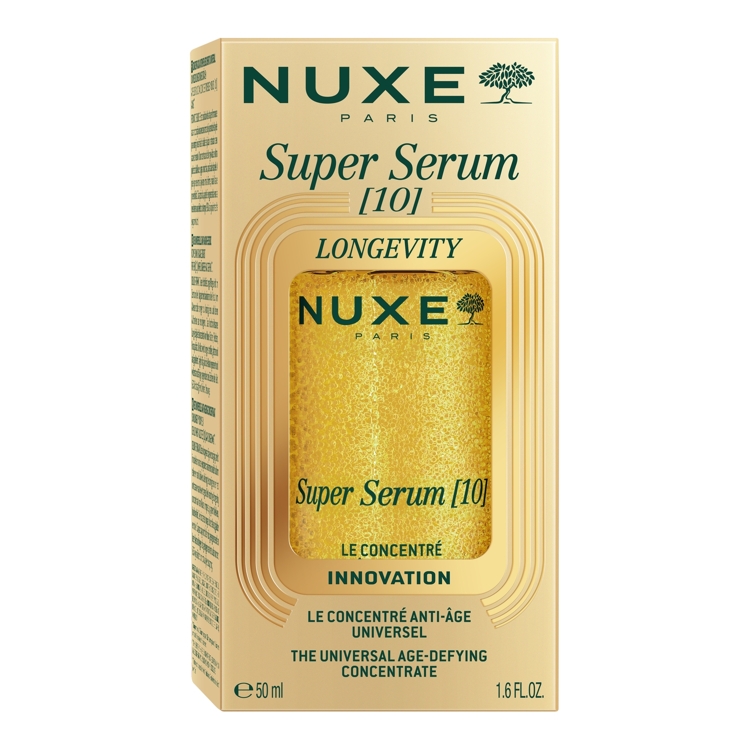 Nuxe Super Serum Longevity Serum aktywujące młodość, 50 ml