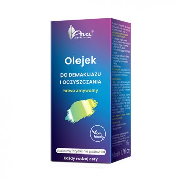 Ava Olejek do demakijażu i oczyszczania każdy rodzaj cery 50 ml