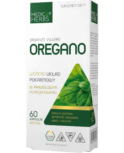 Medica Herbs oregano 60 kapsułek zdjęcie