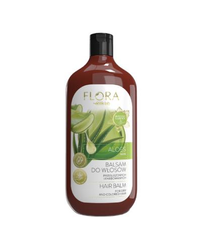 Flora Balsam do włosów przesuszonych i farbowanych Aloes, 500 ml zdjęcie