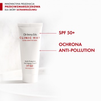 Dr Irena Eris Clinic Way Multi-ochronny krem przeciwzmarszczkowy SPF 50 40 ml