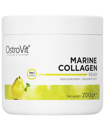 OstroVit Marine Collagen Pear flavour proszek 200 g zdjęcie