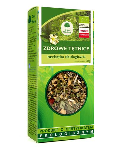 Dary Natury Ekologiczna herbatka ziołowo-owocowa Zdrowe Tętnice - 50 g - cena, opinie, właściwości  zdjęcie