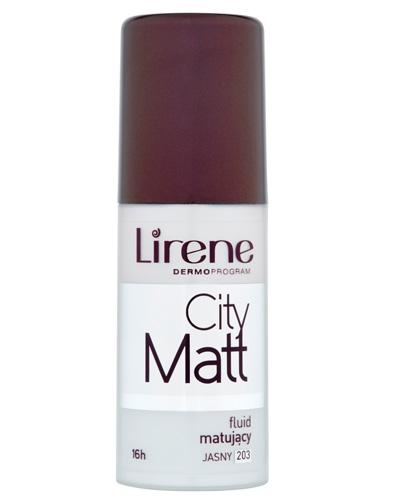 LIRENE CITY MATT Fluid matujący 203 jasny - 30 ml - cena, opinie, właściwości zdjęcie
