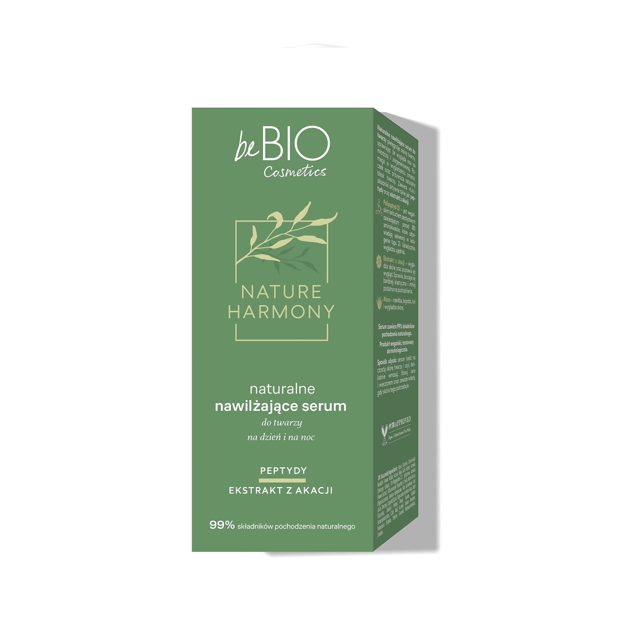 BeBIO Nature Harmony Naturalne nawilżające serum, 30 ml zdjęcie