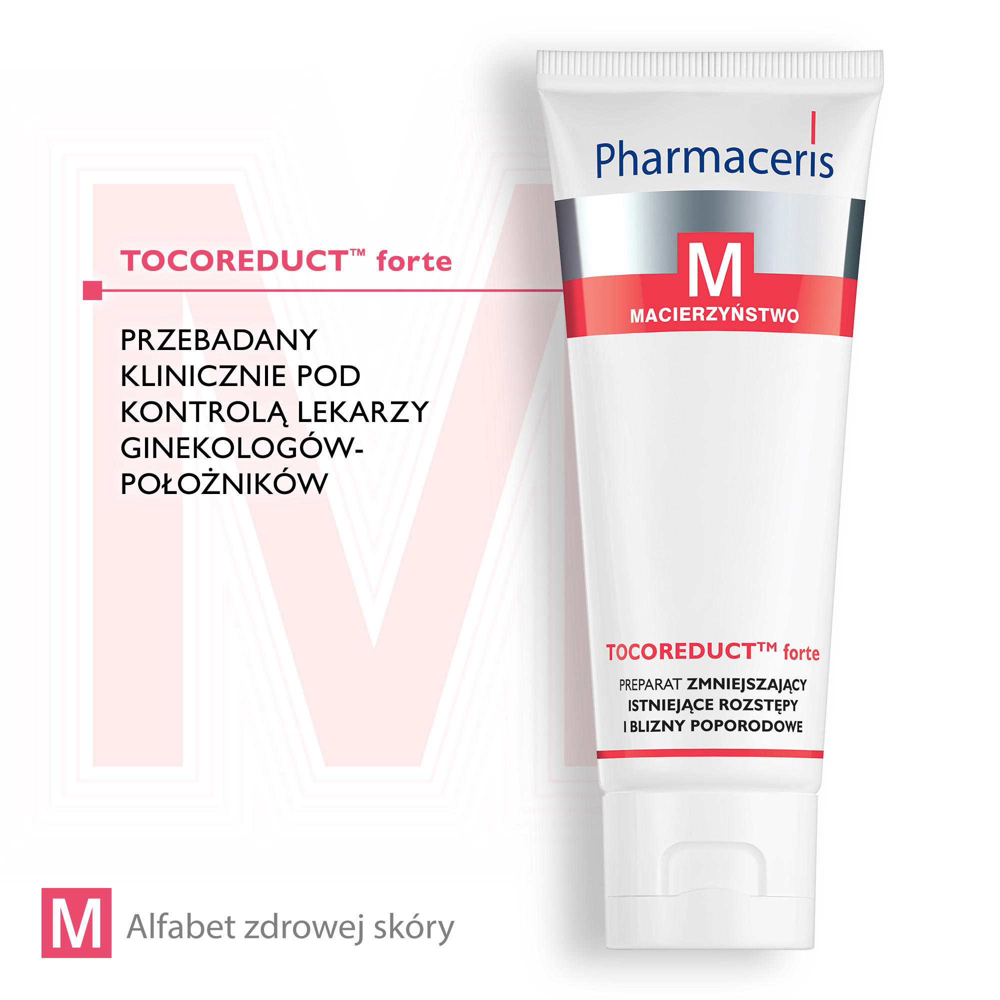 Pharmaceris M Tocoreduct Forte, preparat zmniejszający istniejące rozstępy i blizny poporodowe, 75 ml