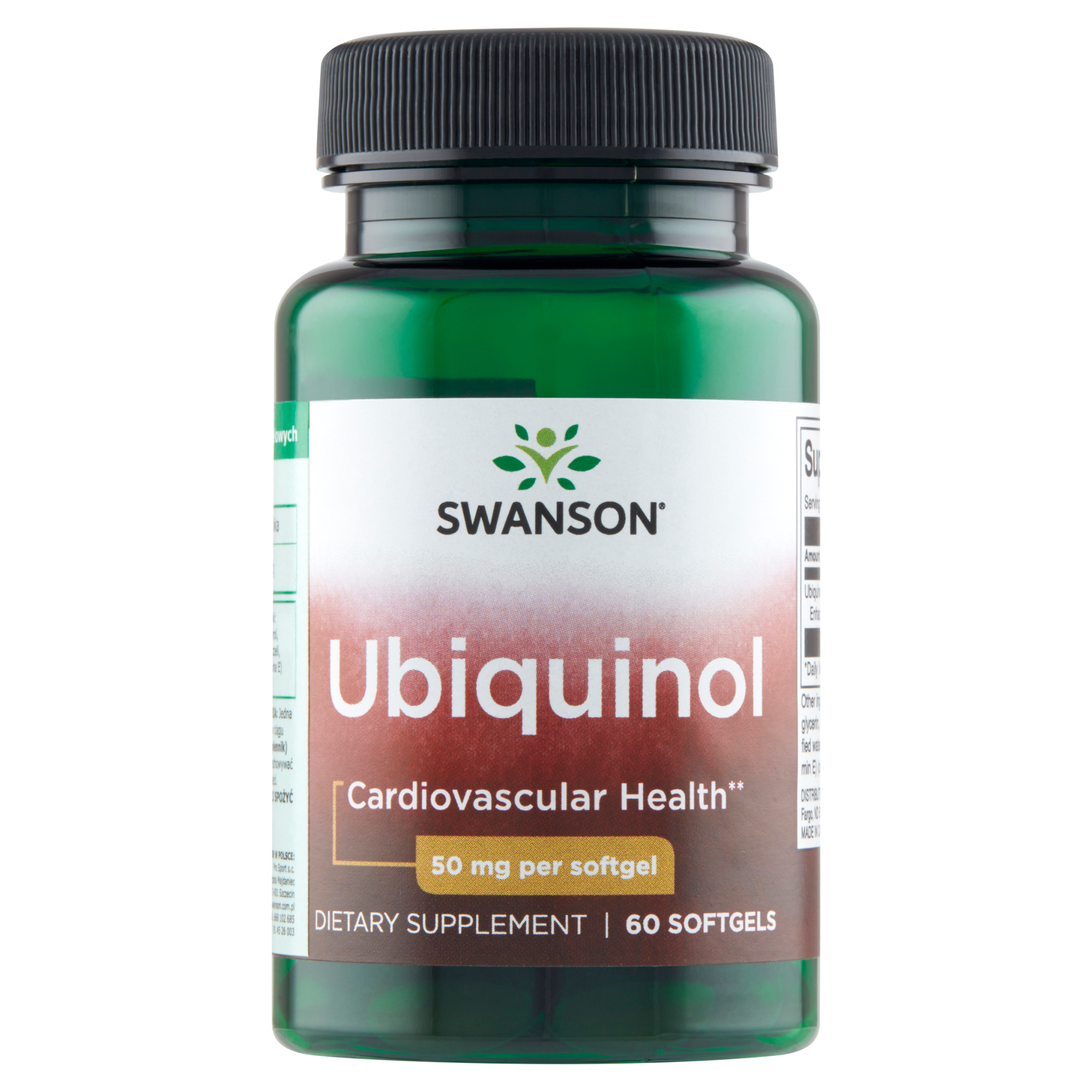 SWANSON Ubichinol 50 mg - 60 kaps. zdjęcie