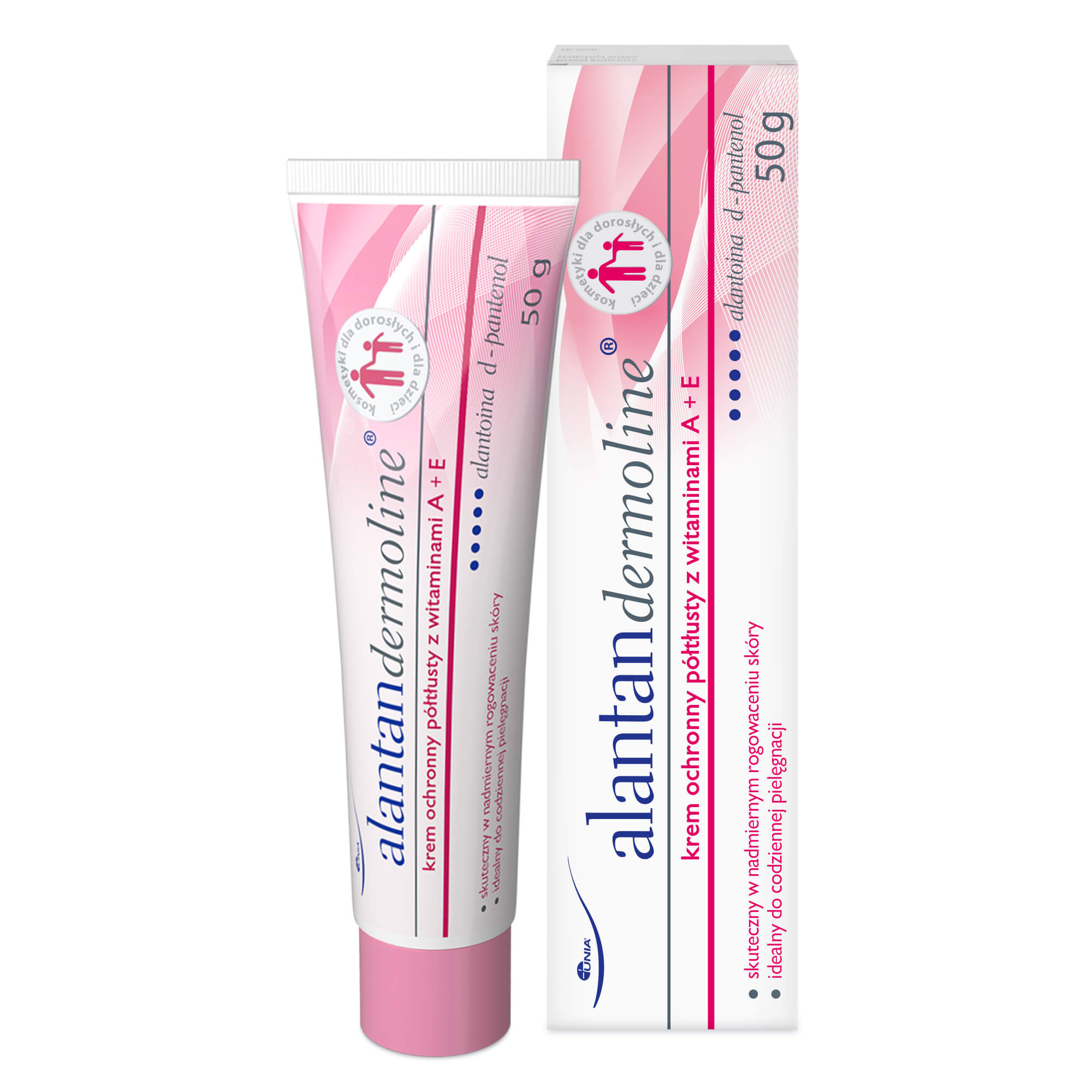 Alantandermoline, krem ochronny półtłusty z witaminą A+E, 50 g zdjęcie