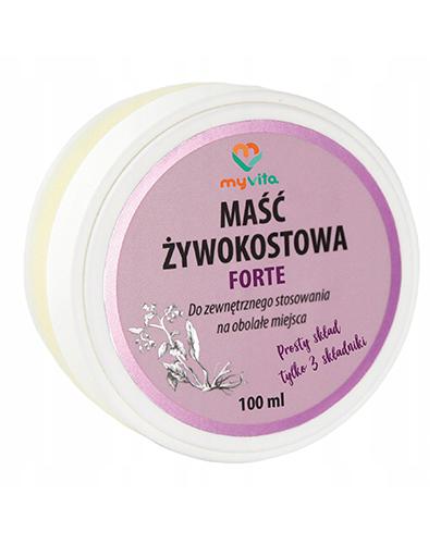 MyVita Maść żywokostowa forte, 100 ml, cena, opinie, stosowanie zdjęcie