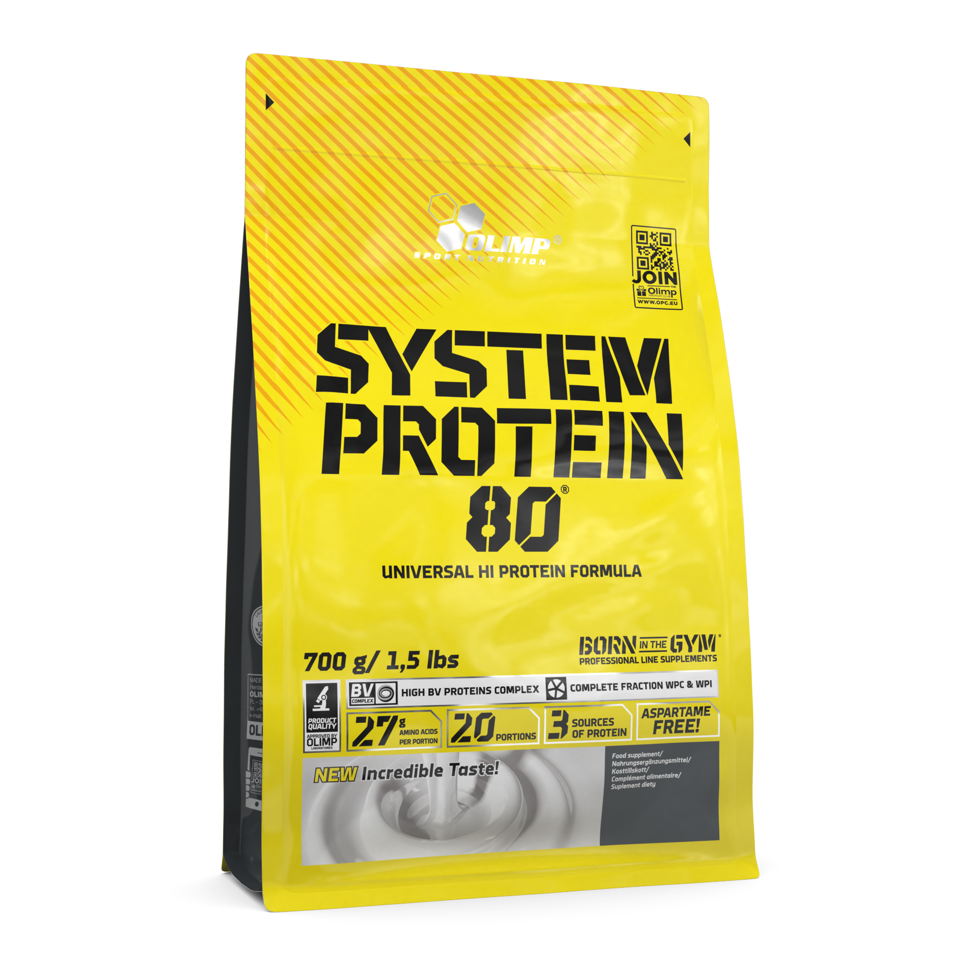 Olimp, System Protein 80 odżywka białkowa smak wanilia 700 g zdjęcie