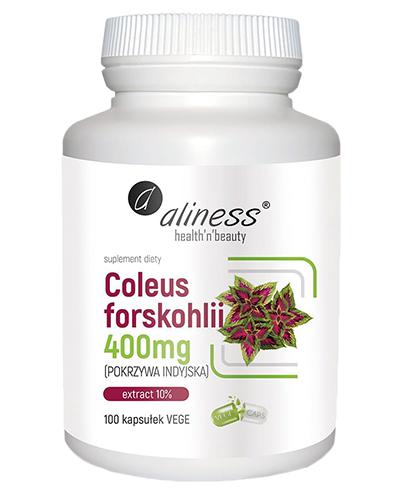 Aliness Coleus forskohlii 400 mg - 100 kaps. - cena, opinie, wskazania zdjęcie